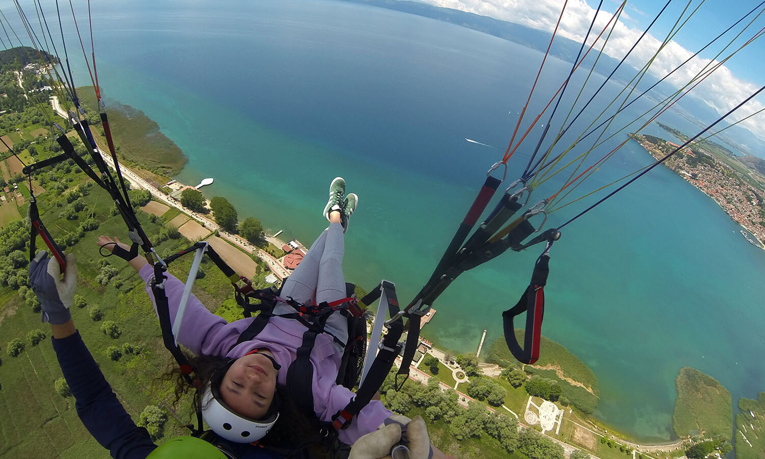 Flying above Ohrid-Enjoy