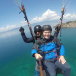 High above Ohrid City with a Smile