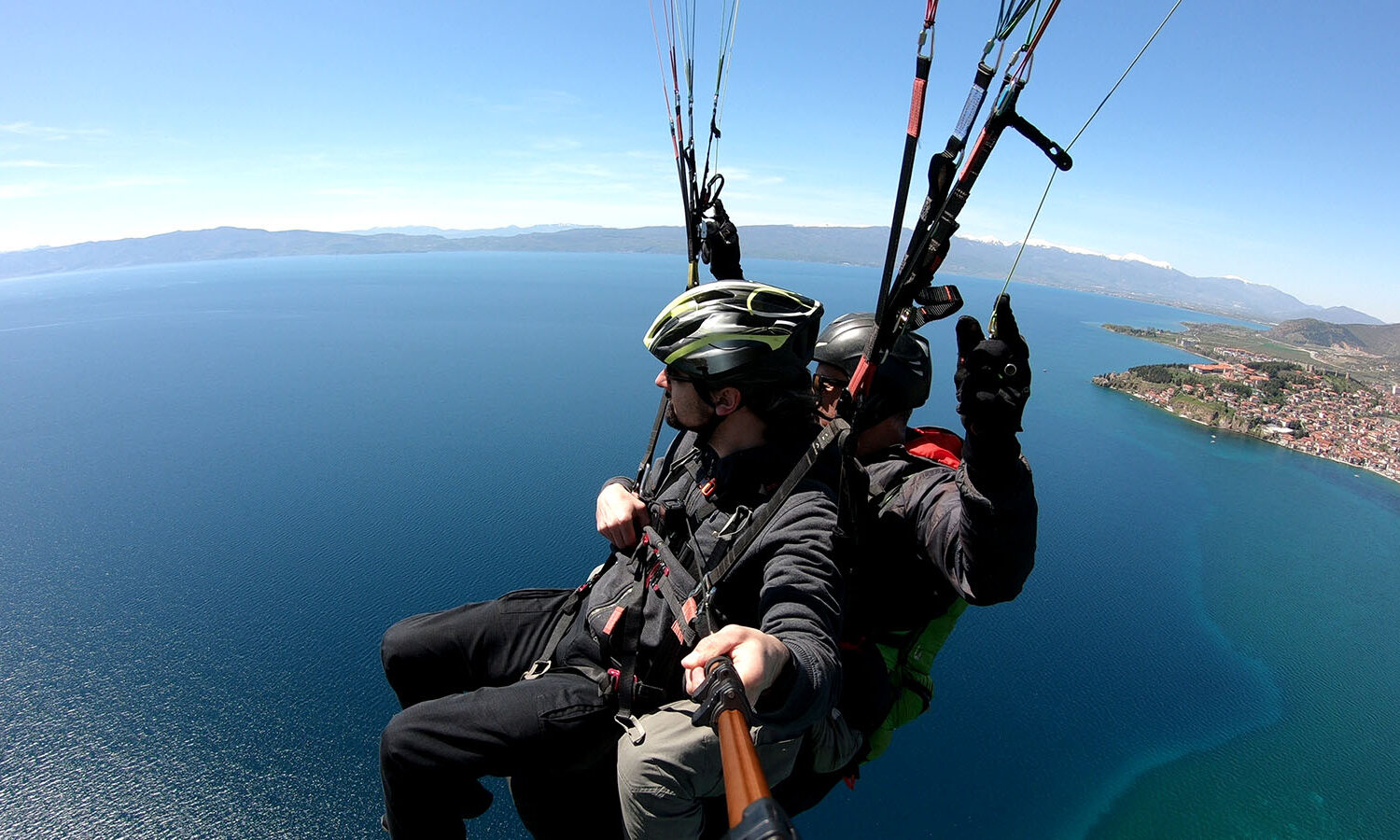 Ohrid Adventure-Paragliding from Highest Point