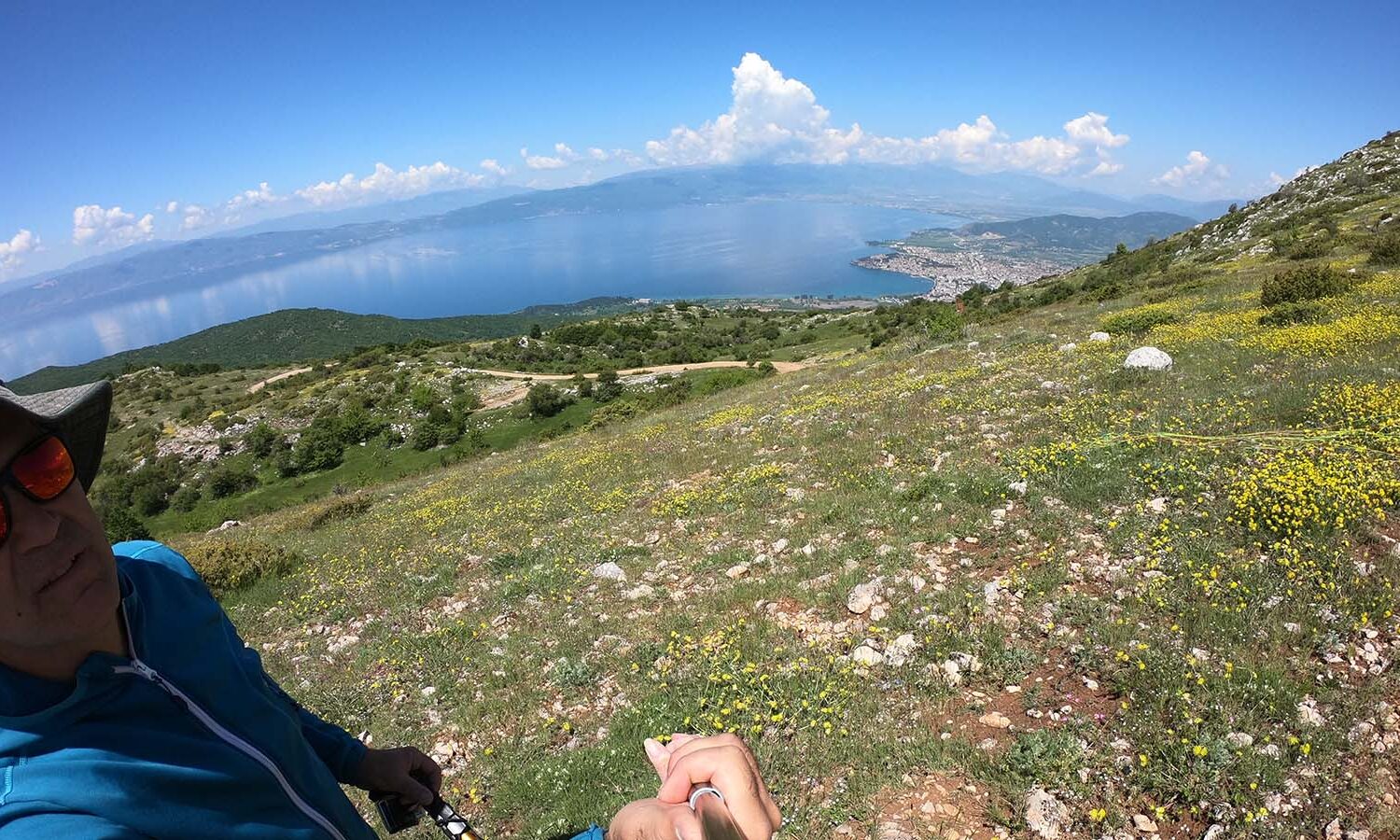 Paragliding Take-Off-Galichica Krstec