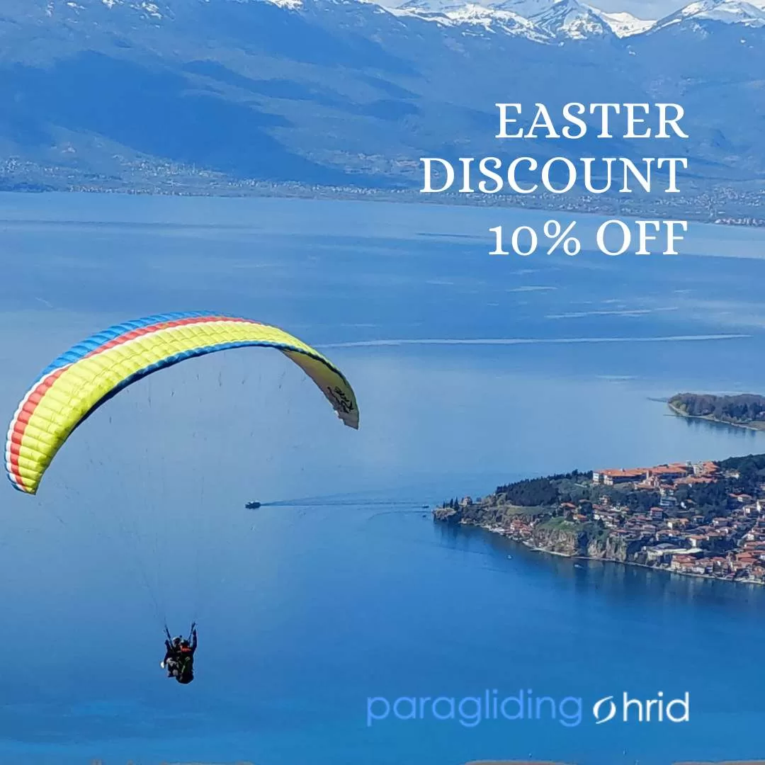 Easter Paragliding Activities in Ohrid