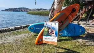 SUP at Cuba Libre Ohrid